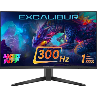 Casper Excalibur M.E27FVC-E 27" 300HZ 1MS 400NIT Fast VA Curved HDR10 Oyuncu