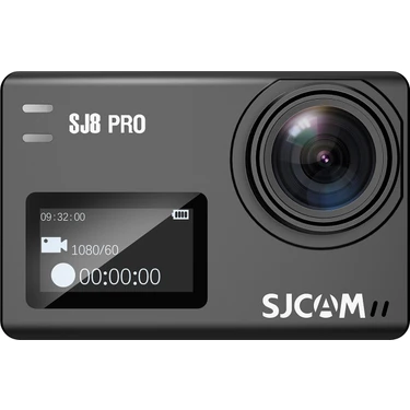 SJCAM SJ8 Pro 2.33” 5GHz WiFi 4K60 UHD 8X Dijital Zoom 170° Geniş Açı 240FPS Ağır Çekim 6-Eksenli