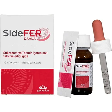 Sidefer Damla 30 Ml Şişe + 1