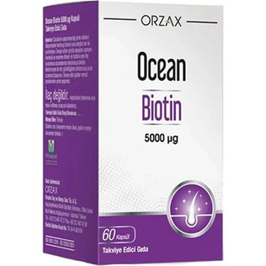 Orzax Ocean Biotin 60