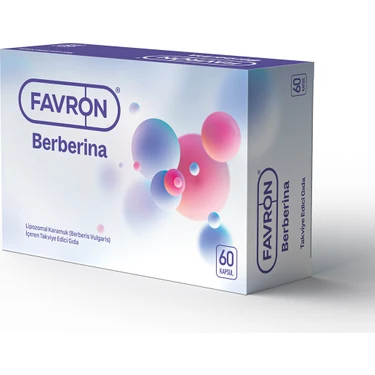 Favron Berberina Lipozomal Karamuk (Berberis Vulgaris) Içeren Takviye Edici Gıda 60