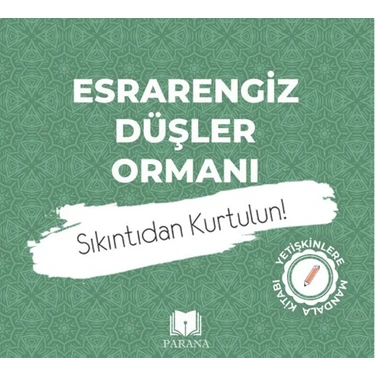 Esrarengiz Düşler Ormanı Mandala -  Emine