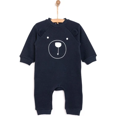 HelloBaby HelloBaby Yenidoğan Unisex Figürlü Patiksiz Tulum