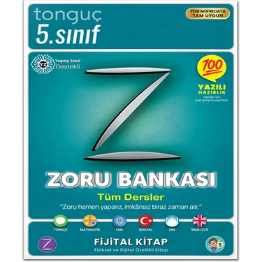 Tonguç Akademi 5. Sınıf Zoru Bankası Tüm Dersler