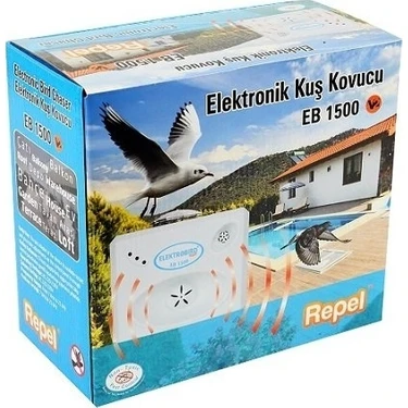 Repel EB 1500 V2 Sonik Ultrasonik Kuş Savar Kuş Kontrol