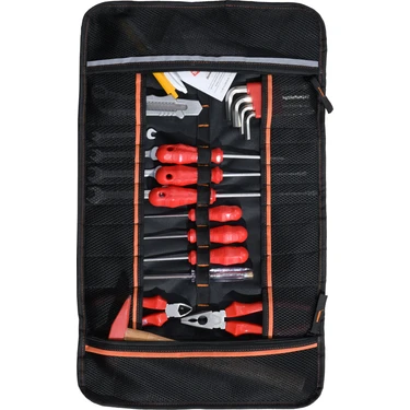 Probag Dayanıklı Su Geçirmez Bez Rulo Alet ve Takım Çantası - 34