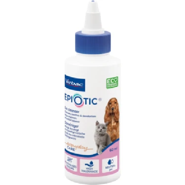 Virbac Epiotic Kedi ve Köpekler Için Kulak Temizleme Solüsyonu 125