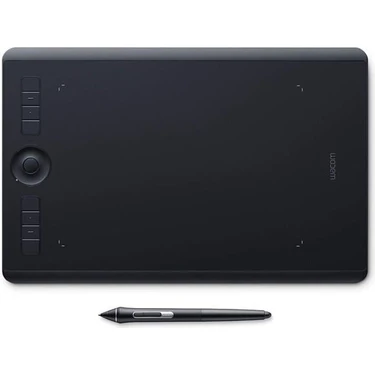 Wacom Intuos Pro Medium 8192 Seviye 5080 lpi 8 ExpressKeys Bluetooth Grafik Tablet