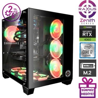 Raxius Zenith Z1 I7 4060-127F07 I7-12700F 64GB 1tbssd Fiyatı