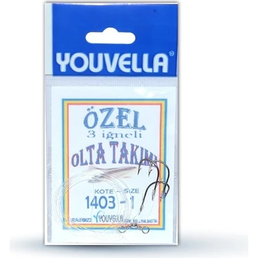 Youvella Yemli Takım 3 Iğneli Hazır Beden Youvella 1403