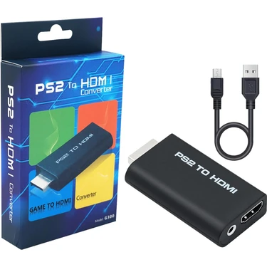 Ps2 Playstation 2 HDMI Dönüştürücü Ps2 - Ps3  Hdmı Görüntü Adaptörü