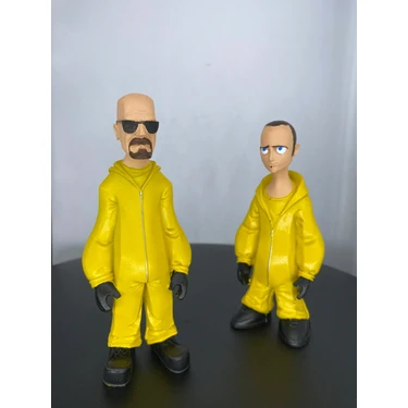 Breaking Bad Heisenberg & Jesse Büst