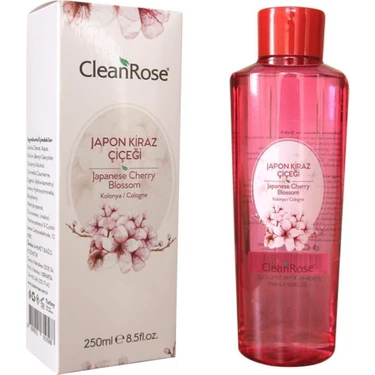 Clean Rose Japon Kiraz Çiçeği Kolonyası