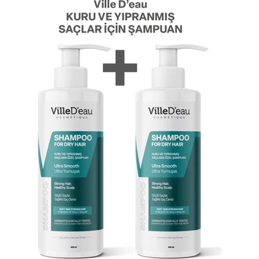 Ville D'eau 2 Adet Dökülme Karşıtı Kuru Normal Şampuan 400
