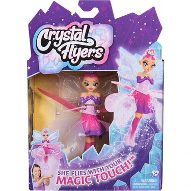 Spin Master Crystal Flyers, Kristal Kanatlı Büyülü Uçan Oyuncak Bebek
