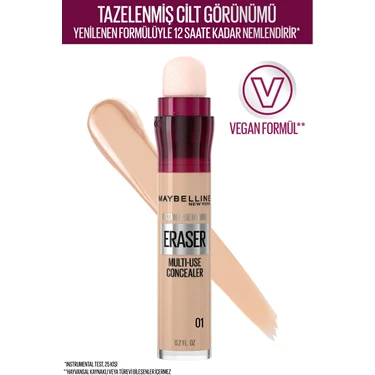 Maybelline New York Instant Anti Age Eraser Kapatıcı - 01 Light