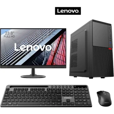 Turbox TX2615 Intel Core I7 2600 16GB Ram 512GB SSD 23.8'' Lenovo Monitör Freedos Masaüstü Ev Ofis