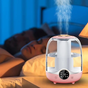 Coverzone 3 Litre Hacimli Humidifier Buhar Makinesi Nemlendirici Aroma Terapi Difüzörü 3000 ml