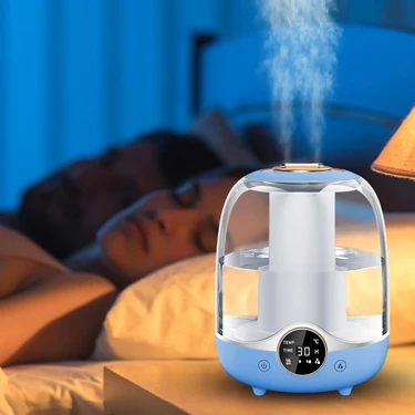 Coverzone 3 Litre Hacimli Humidifier Buhar Makinesi Nemlendirici Aroma Terapi Difüzörü 3000 ml