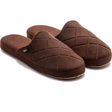 Twigy Bako Erkek Ev Terliği Kahverengi