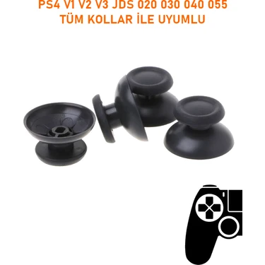 Şiar 2 Adet Ps4 V1 V2 V3 Tüm Kollar Ile Uyumlu Analog Topuz