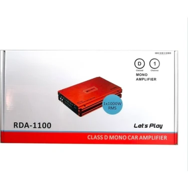 Roadstar RDA-1100 1X1000RMS Monoblock Subwoofer