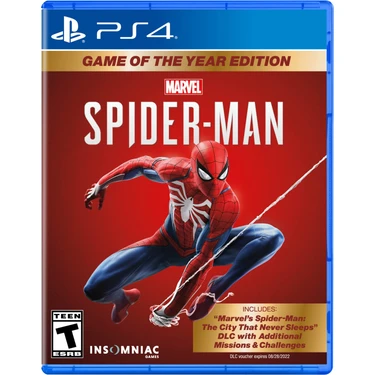 Playstation Marvel's Spider-Man Goty - PlayStation 4 (PS4)