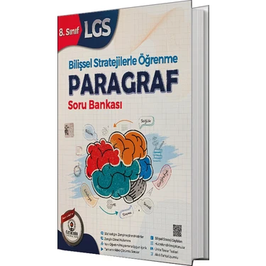 Özdebir Yayınları 8. Sınıf Bilişsel Stratejilerle Öğrenme Paragraf Soru Bankası LGS