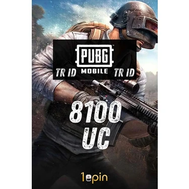 Pubg Mobile 8100 Uc Tr