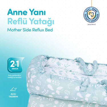 Sevi Bebe Anne Yanı Bebek Reflü