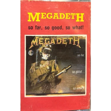 Megadeth ‎– So Far, So Good... So What! 1988 Baskı