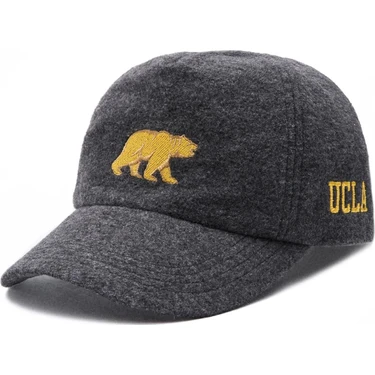 Ucla Corbın Koyu Gri Baseball Cap Nakışlı - Unisex