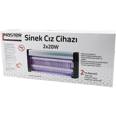 Modanevar 40W Lüx Kasa - Beyaz Kutu 2X20W Sinek Öldürücü Cız Makine Sd-70 (4767) -