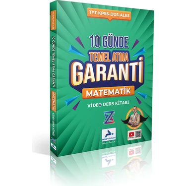 Paraf Yayınları Z Takım Matematik - 10 Günde Temel Atma Garanti Video Ders