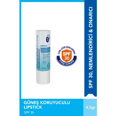 Bepanthol Lipstick Spf30 Güneş Koruyucu Günlük Yoğun Nemlendirici Dudak Bakım