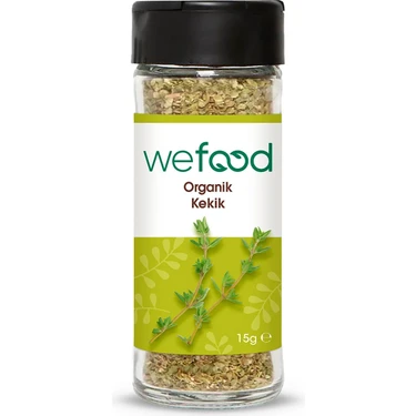 Wefood Organik Kekik 20 gr