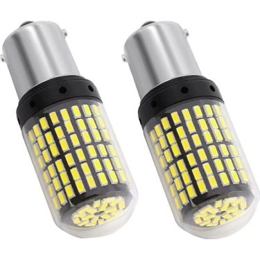 Tiger Marketing P21W 144 LED Çift Duy Beyaz 144