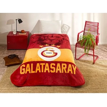 Taç Galatasaray Klasik Aslan Lisanslı Tek Kişilik