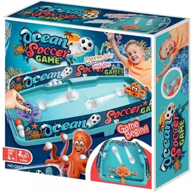 Oyuncak Store Oyuncak  Mini Masa Futbolu Oyunu Okyonus Temalı Mini Futbol Pinball Oyunu 2