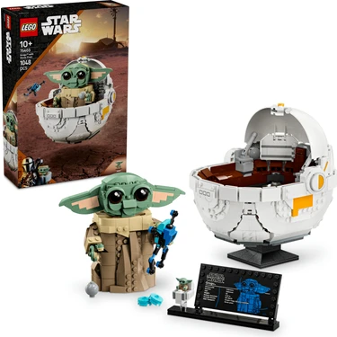 LEGO® Star Wars: The Mandalorian™ Uçan Bebek Arabalı Grogu™ 75403 - 10 Yaş ve Üzeri Çocuklar için