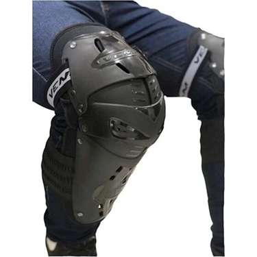 Venom Vn-09 Çift Mafsallı Motosiklet Dizliği Standart Beden L-Xl Konforlu Kullanım