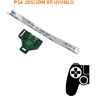 Şiar Ps4 V1 Kollar Ile Uyumlu Jds Jdm 011 USB Port Soket ve 12 Pın Flex