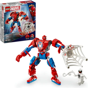 LEGO® Marvel Örümcek Adam Robotu, Anti Venom’a Karşı 76308 - 6 yaş ve üzeri çocuklar için İnşa