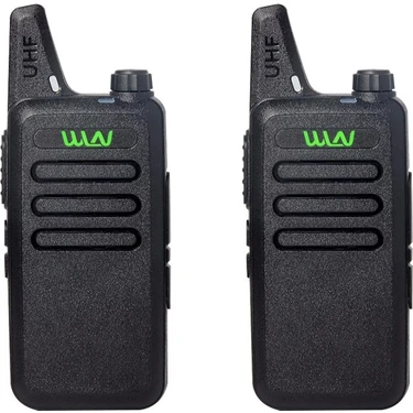 Wln PMR446, Açık Alanda 15 Km, Gelişmiş Şarj Edilebilir, Lisanssız Telsiz, Geniş Menzilli, Masa