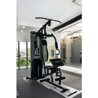 Dynamic 1001 Pro Tekli Ağırlık İstasyonu Dlx 67 kg Çalışma Ağırlığı ile 20 Egzersiz