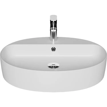 Creavit LP161 Loop Tezgah üstü Oval Çanak Lavabo 40x60