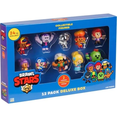 Pmi Brawl Stars 12'li Mini Figür Paketi #1 Resmi