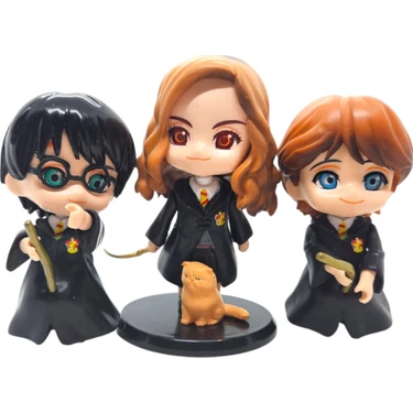 Harry Potter Figür Seti 3'lü-Harry Hermione