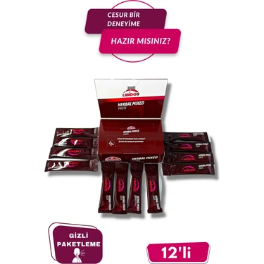 Libidos Gecktric Serteştrcibitkisel Karışım Macun 12 gr *10