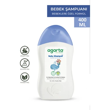 Agarta Doğal  Erkek Bebek ve Çocuk Şampuanı 400